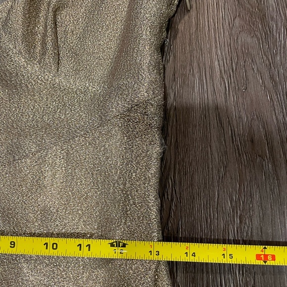 NWT ANN TAYLOR GOLD Evening Dress - Picture 2 of 14